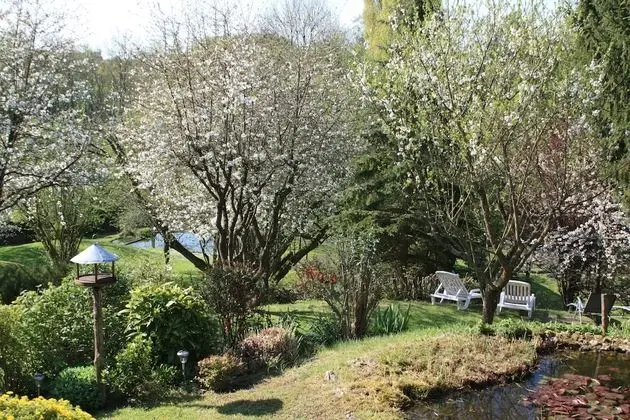 Standard Üç Kişilik Oda, Teras, Bahçe Manzaralı