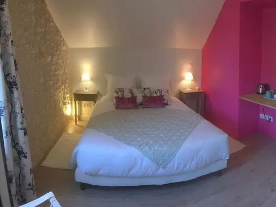 Comfort Tek Büyük Yataklı Oda, Banyolu/Duşlu, Bahçe Manzaralı (Rosa)