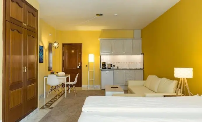 Executive Stüdyo, 1 En Büyük (King) Boy Yatak ve Çekyat, Balkon