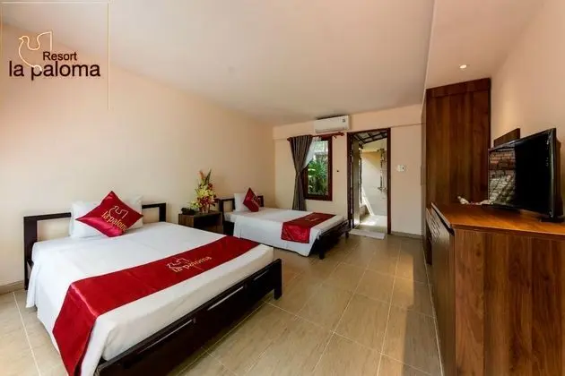 Bungalov, Balkon, Bahçe Manzaralı