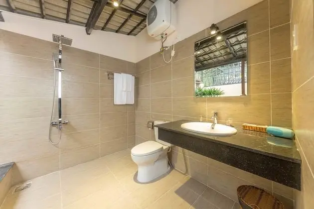 Bungalov, Balkon, Bahçe Manzaralı
