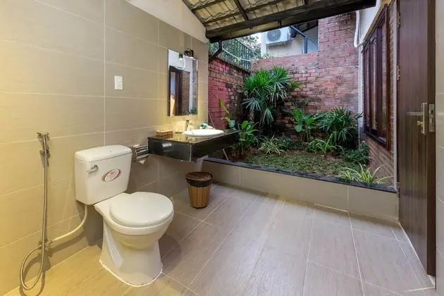 Bungalov, Balkon, Bahçe Manzaralı