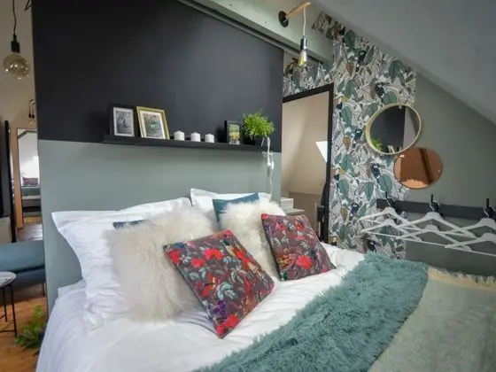 Luxury Apart Daire, Banyolu/Duşlu, Bahçe Manzaralı