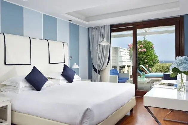 Deluxe Tek Büyük Yataklı Oda, Sıcak Su Küveti, Deniz Manzaralı