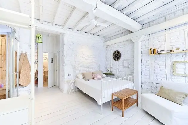 Tek Büyük Yataklı Oda, Sauna, Bahçeli (Habitación 3)