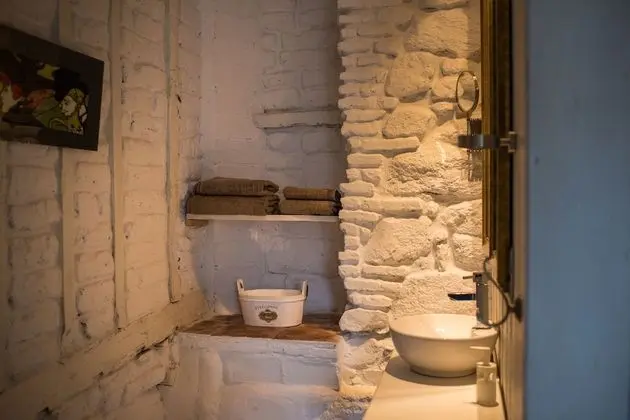 Tek Büyük Yataklı Oda, Sauna, Bahçeli (Habitación 3)