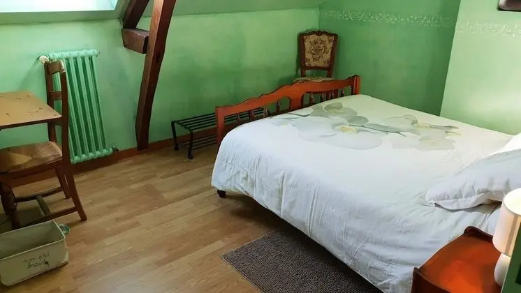 Tek Büyük Yataklı Oda (Un Coin de verdure)