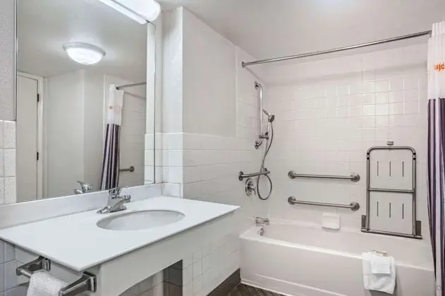 Deluxe Oda, 1 En Büyük (King) Boy Yatak, Sigara İçilmez (Mobility, Bathtub w/Grab Bars)