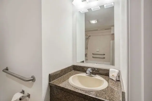 Oda, 1 Büyük (Queen) Boy Yatak, Engellilere Uygun, Sigara İçilmez (Mobility Accessible)