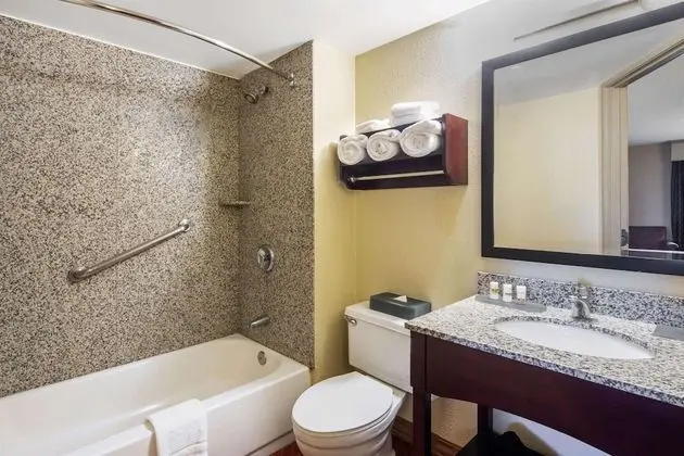 Oda, 2 Büyük (Queen) Boy Yatak, Engellilere Uygun (Mobility, Roll-In Shower)