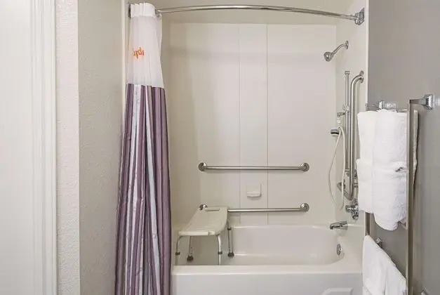 Oda, 1 En Büyük (King) Boy Yatak, Engellilere Uygun, Sigara İçilmez (Bathtub w/ Grab Bars)