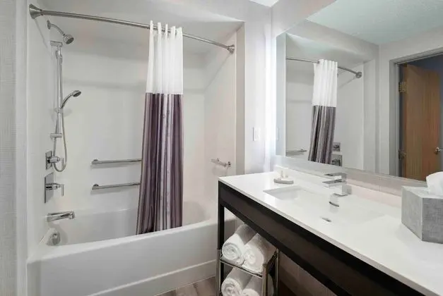 Oda, 1 En Büyük (King) Boy Yatak, Engellilere Uygun, Sigara İçilmez (Mobility, Tub w/Grab Bars)