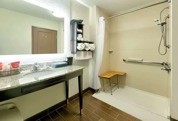 Oda, 2 Büyük (Queen) Boy Yatak, Engellilere Uygun, Sigara İçilmez (Mobility Accessible)