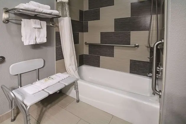 Oda, 1 En Büyük (King) Boy Yatak, Engellilere Uygun, Sigara İçilmez (Mobility, Roll-In-Shower)