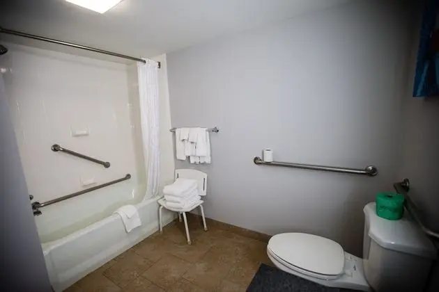 Oda, 1 En Büyük (King) Boy Yatak, Engellilere Uygun, Sigara İçilmez (Tub with Grab Bars)