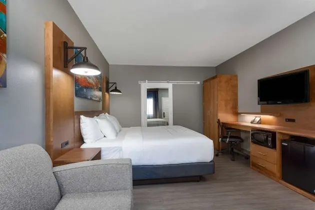 Oda, 1 En Büyük (King) Boy Yatak ve Çekyat, Sigara İçilmez (1 King Bed and 1 Sofa Bed)