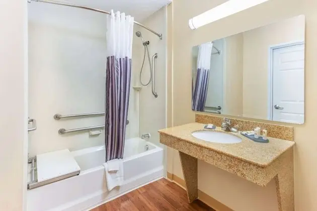 Oda, 1 En Büyük (King) Boy Yatak, Engellilere Uygun, Sigara İçilmez (Mobility, Bathtub w/Grab bars)