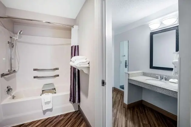 Oda, 1 En Büyük (King) Boy Yatak, Engellilere Uygun, Sigara İçilmez (Mobility, Tub w/ Grab Bars)