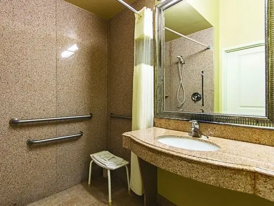 Oda, 1 En Büyük (King) Boy Yatak, Engellilere Uygun (Mobility,Hearing,Tub w/Grab Bars)