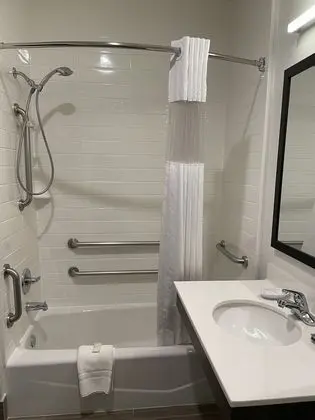 Oda, 1 En Büyük (King) Boy Yatak, Engellilere Uygun, Sigara İçilmez (Tub with Grab Bars)