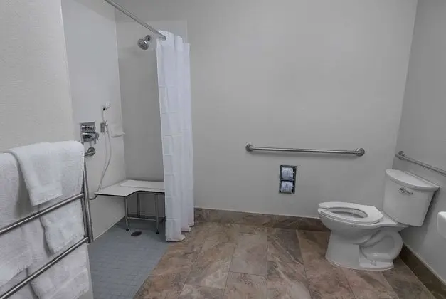 Oda, 1 En Büyük (King) Boy Yatak, Engellilere Uygun (Mobility/Hearing/Tub w/Grab Bars)