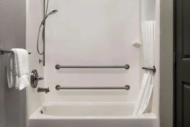 1 Queen Bed, Mobility/Hearing Accessible Room, Bathtub w/ Grab Bars, Non-Smoking