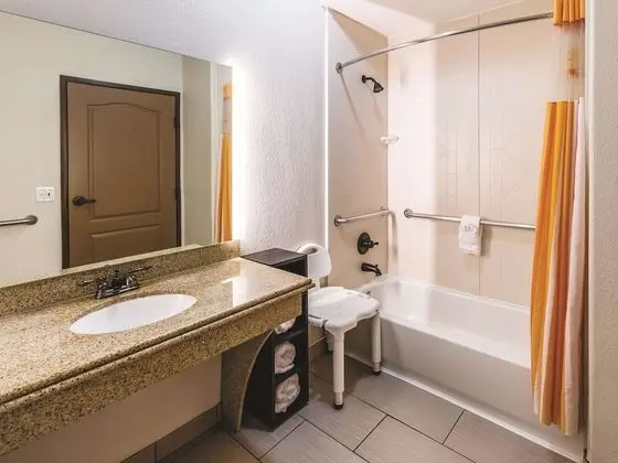 Oda, 2 Büyük (Queen) Boy Yatak, Engellilere Uygun, Sigara İçilmez (Mobility,Hearing,Tub w/Grab Bars)