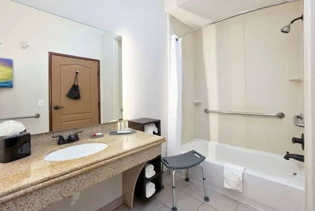 Oda, 2 Büyük (Queen) Boy Yatak, Engellilere Uygun, Sigara İçilmez (Mobility,Hearing,Tub w/Grab Bars)