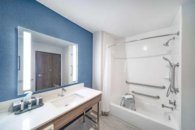 Oda, 1 En Büyük (King) Boy Yatak, Engellilere Uygun, Sigara İçilmez (Mobility Bathtub w/Grab Bars)