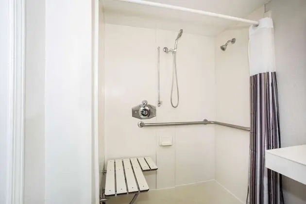 Oda, 2 Çift Kişilik Yatak, Engellilere Uygun, Sigara İçilmez (Roll-In Shower)