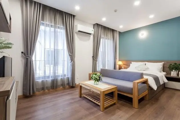 Basic Stüdyo, 1 Büyük (Queen) Boy Yatak, Küçük Mutfak, Nehir Manzaralı