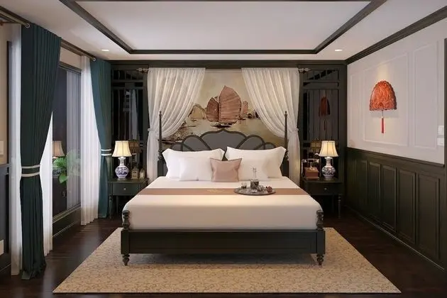 Premium Tek Büyük veya İki Ayrı Yataklı Oda, Balkon, Okyanus Manzaralı (Lan Ha Suite, 2D1N or 3D2N)