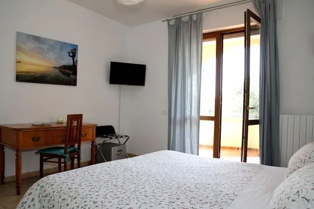 Tek Büyük Yataklı Oda, 1 Çift Kişilik Yatak, Balkon, Bahçe Manzaralı