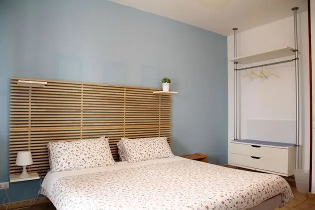 Tek Büyük Yataklı Oda, 1 Çift Kişilik Yatak, Balkon, Bahçe Manzaralı