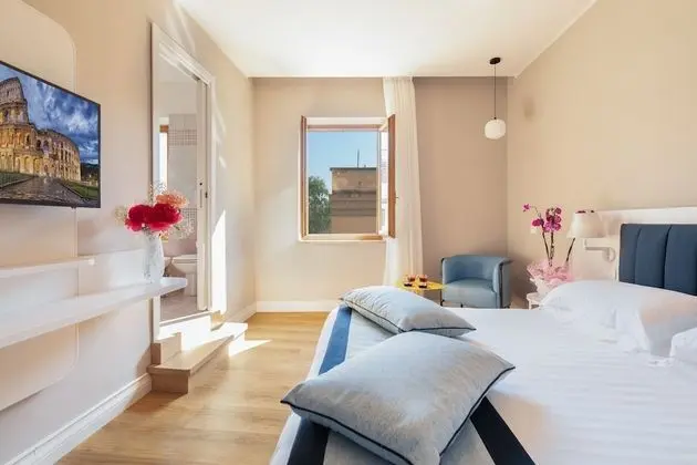 Deluxe Tek Büyük veya İki Ayrı Yataklı Oda, 1 Çift Kişilik veya 2 Tek Kişilik Yatak