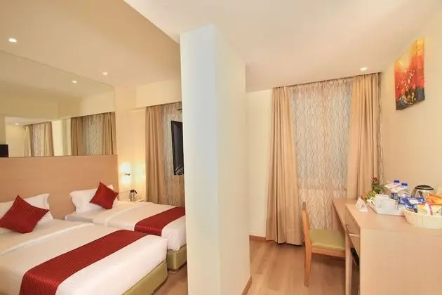 Deluxe Tek Büyük veya İki Ayrı Yataklı Oda, Birden Çok Yatak