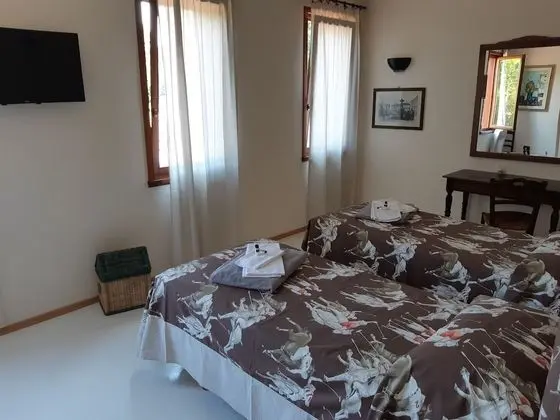 İki Ayrı Yataklı Oda, Özel Banyo, Dağ Manzaralı