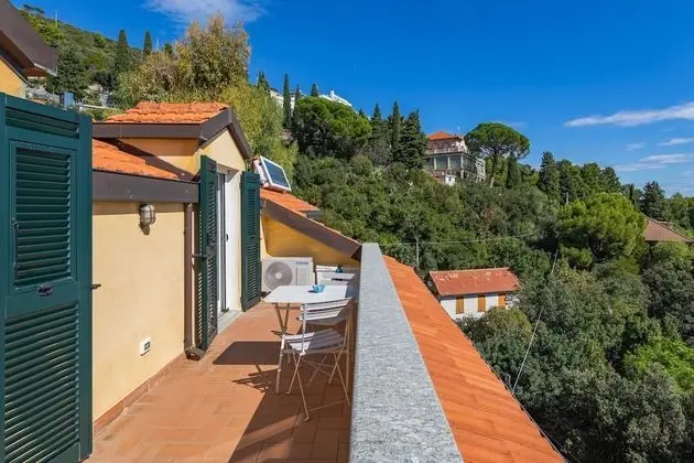 Panoramic Apart Daire, 1 Yatak Odası, Teras, Koy Manzaralı