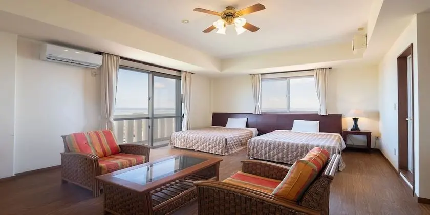 Deluxe İki Ayrı Yataklı Oda (hot spring fee included)