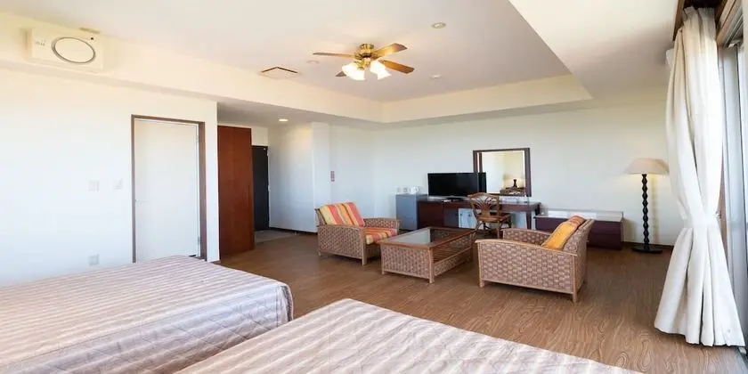 Deluxe İki Ayrı Yataklı Oda (hot spring fee included)