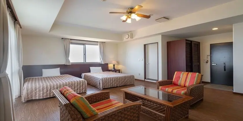 Deluxe İki Ayrı Yataklı Oda (hot spring fee included)