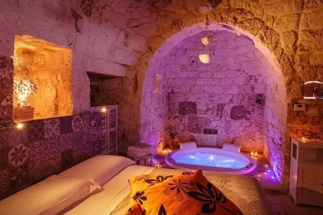 Romantic Süit, 1 En Büyük (King) Boy Yatak, Sıcak Su Küveti