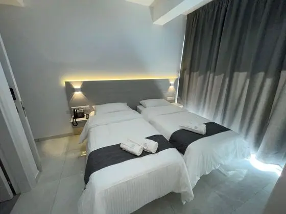 Standard Tek Büyük veya İki Ayrı Yataklı Oda, 1 Çift Kişilik veya 2 Tek Kişilik Yatak, Balkon