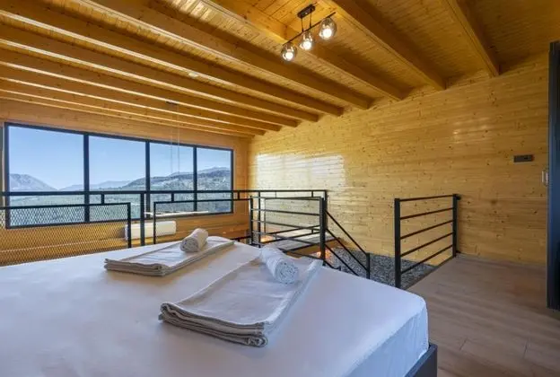 Deluxe Bungalow 1+1, Dağ Manzaralı, Jakuzili ve Verandalı