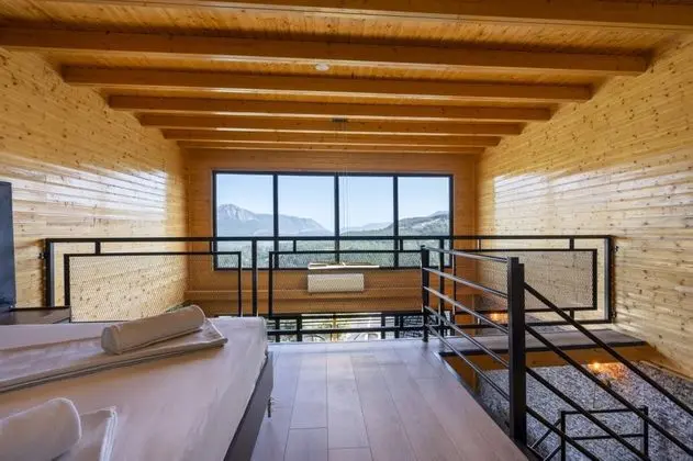 Deluxe Bungalow 1+1, Dağ Manzaralı, Jakuzili ve Verandalı