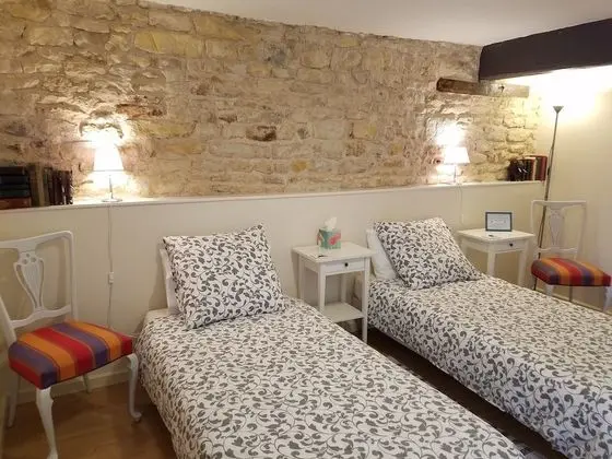 Tek Büyük veya İki Ayrı Yataklı Oda (La Vienne)