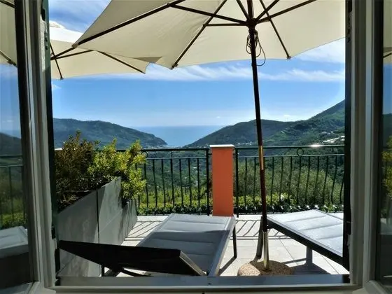 Comfort Oda, Teras, Deniz Manzaralı (Monterosso)