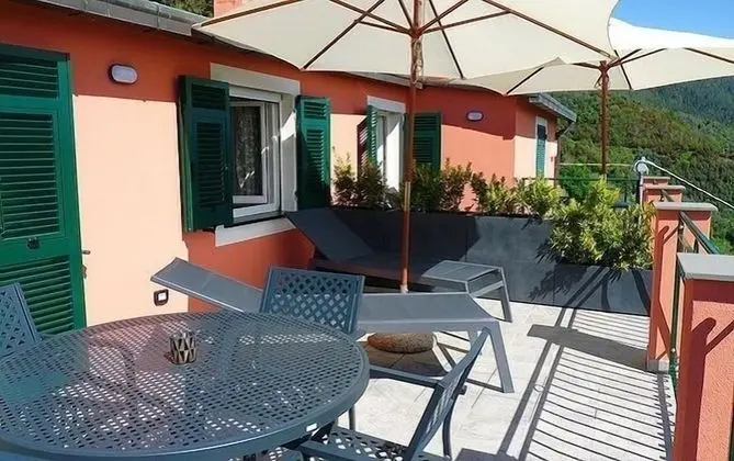 Comfort Oda, Teras, Deniz Manzaralı (Monterosso)