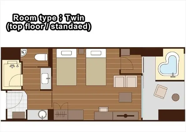 Standard İki Ayrı Yataklı Oda