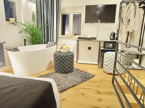 Romantic Tek Büyük Yataklı Oda, Şehir Manzaralı